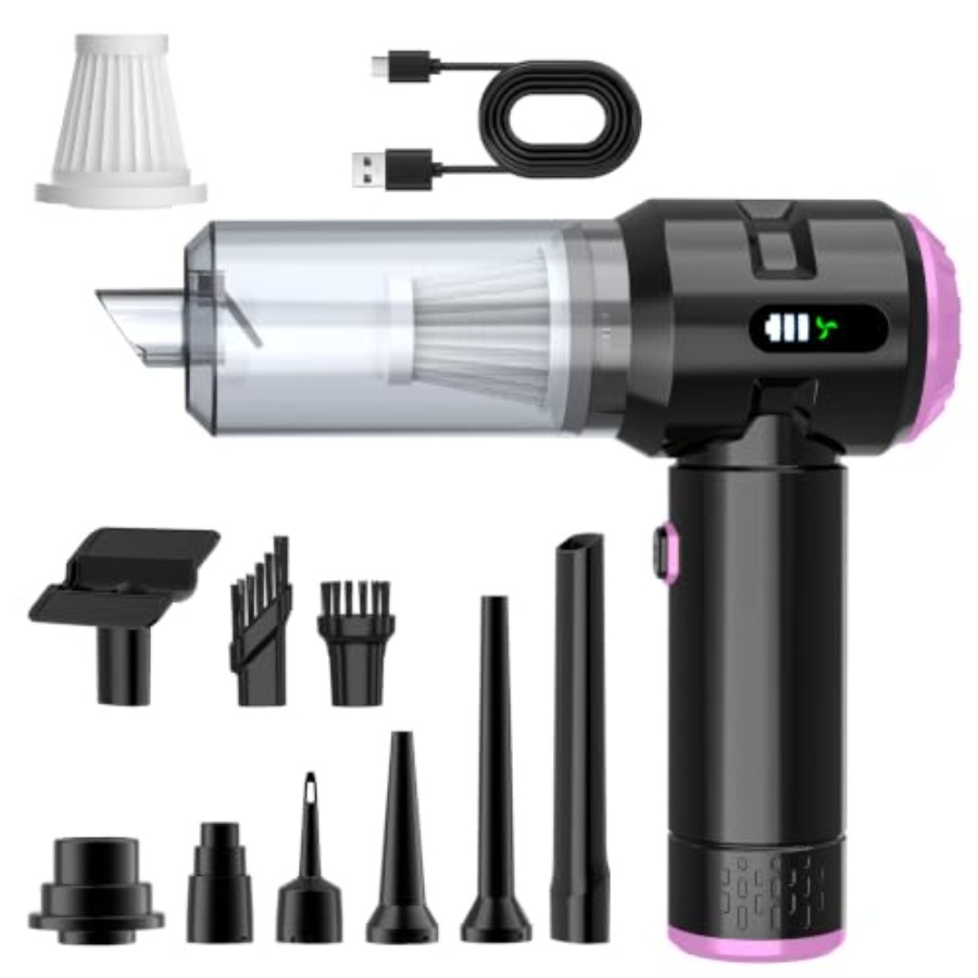 Car Vacuum Cleaner - Aspirador de pó portátil para carro,