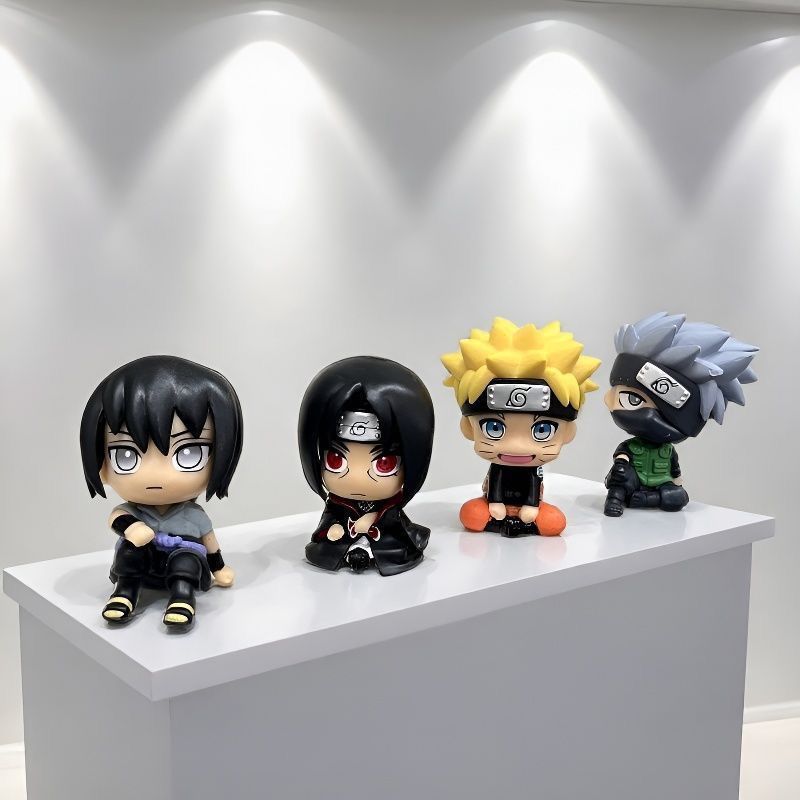 Car Accessories Japan - Figurinha fofa do desenho animado NARUTO,