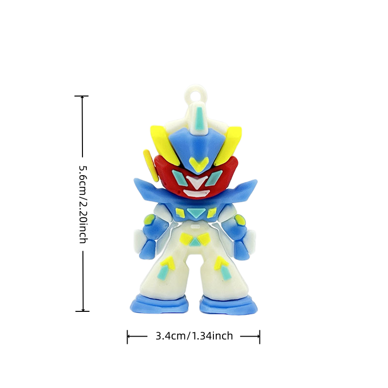 Chaveiro de Silicone Gundam, M - Car Accessories Japan avaliação e preço