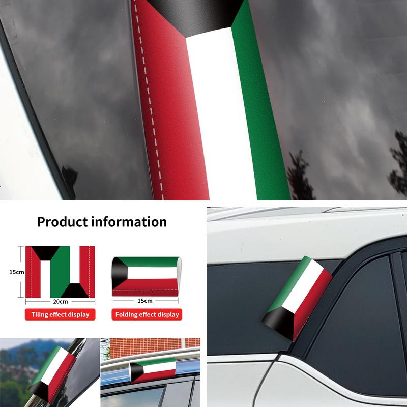 Adesivo de carro com a bandeir - Car Accessories Kuwait avaliação e preço