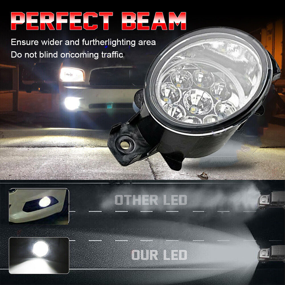 2x Luzes de Neblina LED para P - Car Accessories Nissan Xtrail avaliação e preço