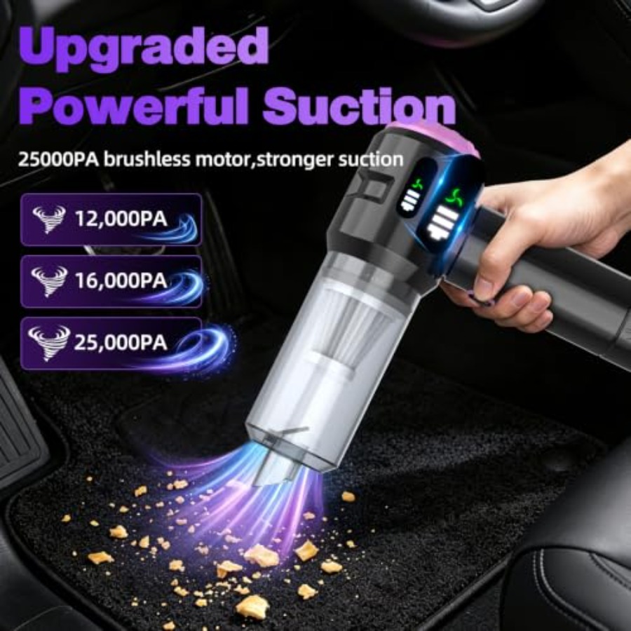 Aspirador de pó portátil para  - Car Vacuum Cleaner avaliação e preço