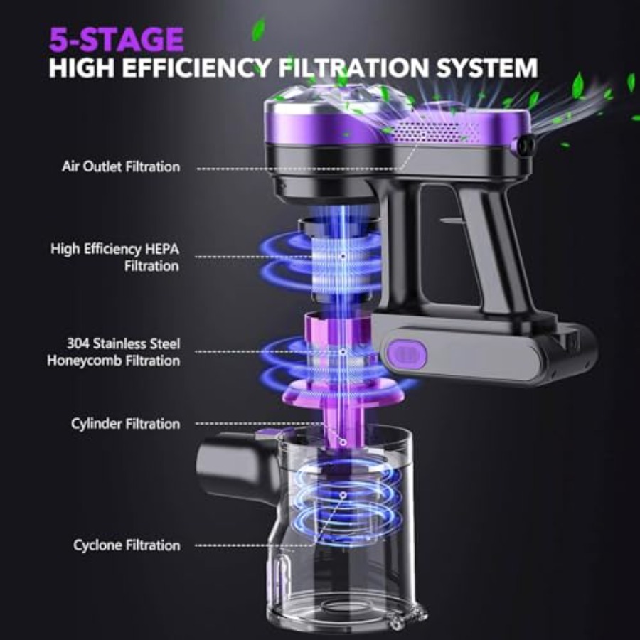 Aspirador sem fio para pisos d - Car Vacuum Cleaner avaliação e preço