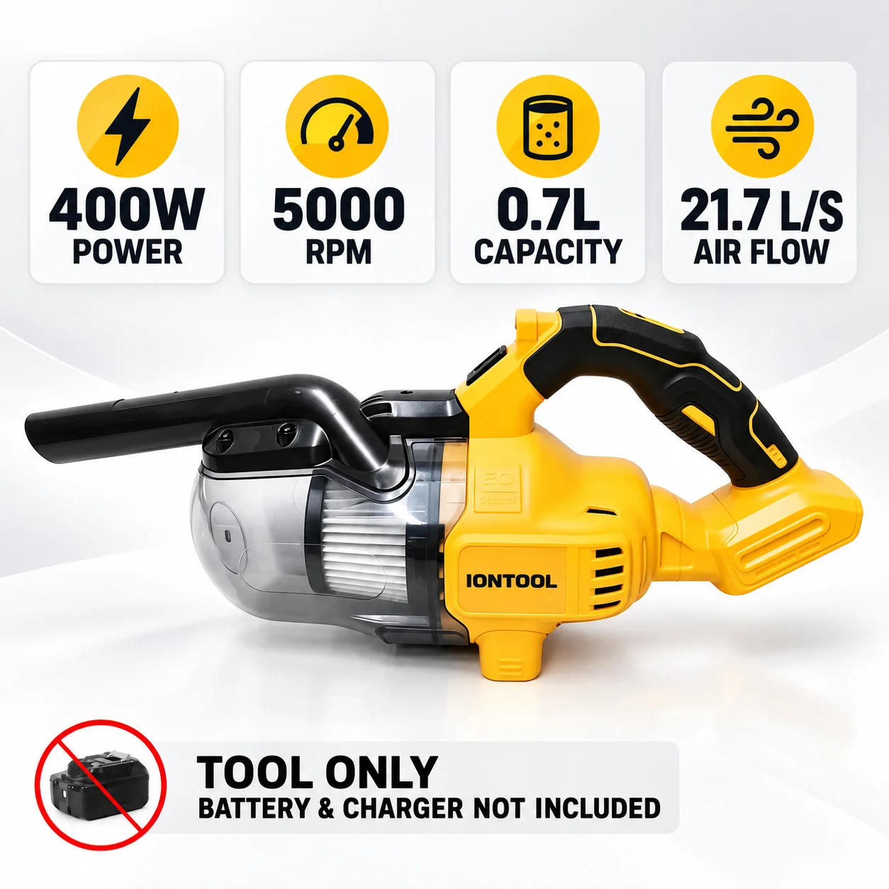 Aspirador sem fio IONTOOL amar - Car Vacuum Cleaner avaliação e preço