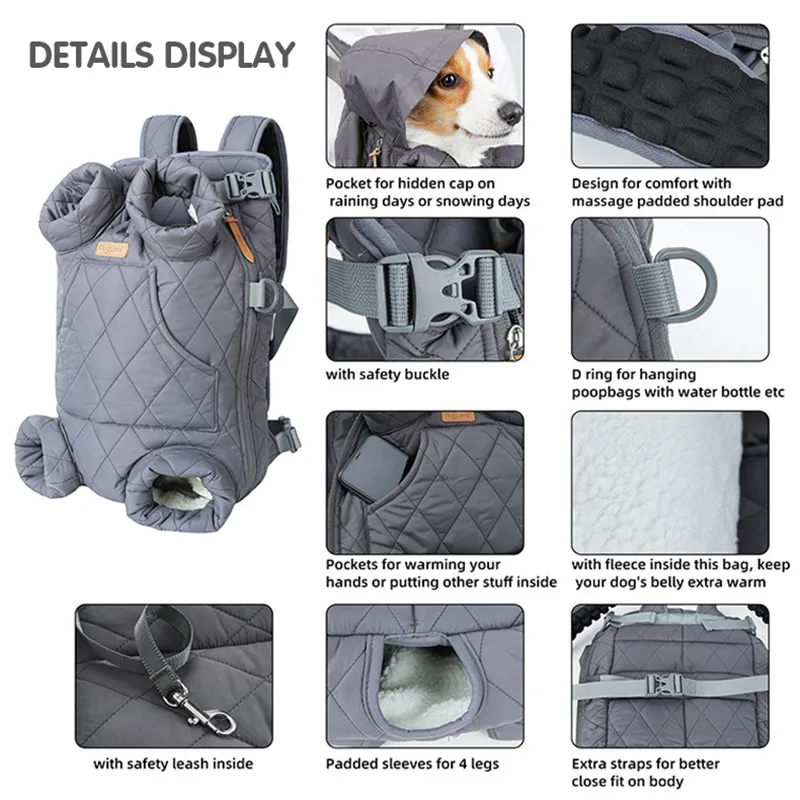 Mochila de inverno para cães,  - Car Accessories For Winter avaliação e preço